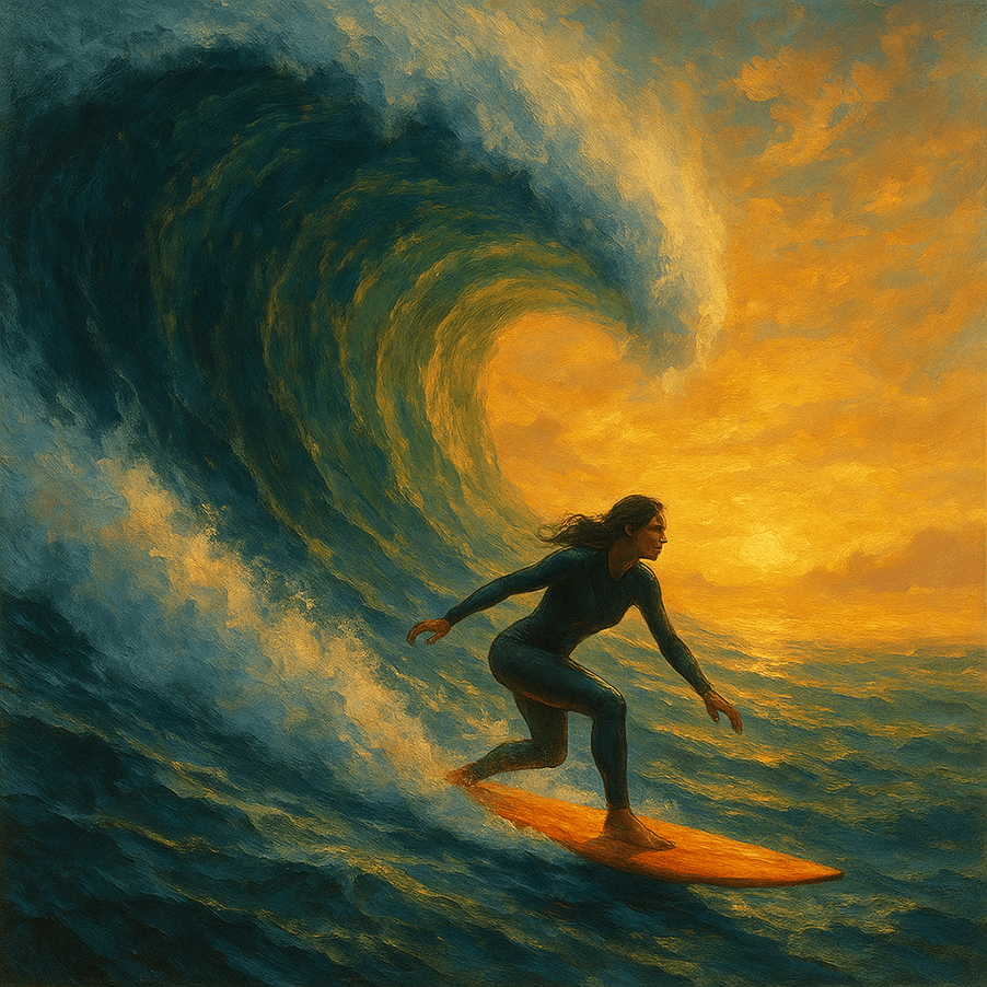 Riding the 100-Foot Wave: Adaptability in the Age of AI